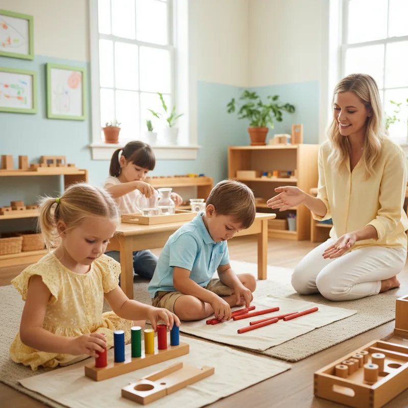 Formation éducateur Montessori : parcours, coût et débouchés